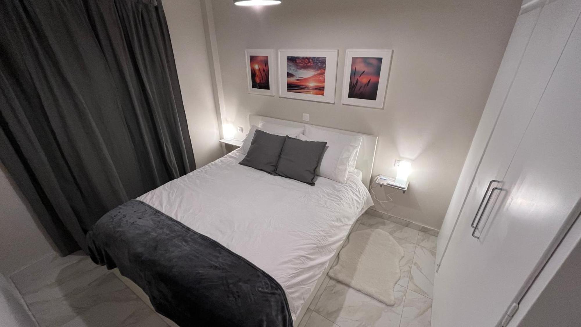 4 Newly Renovated Charming Apartments Steps From Panormou Metro Station Atina Oda fotoğraf