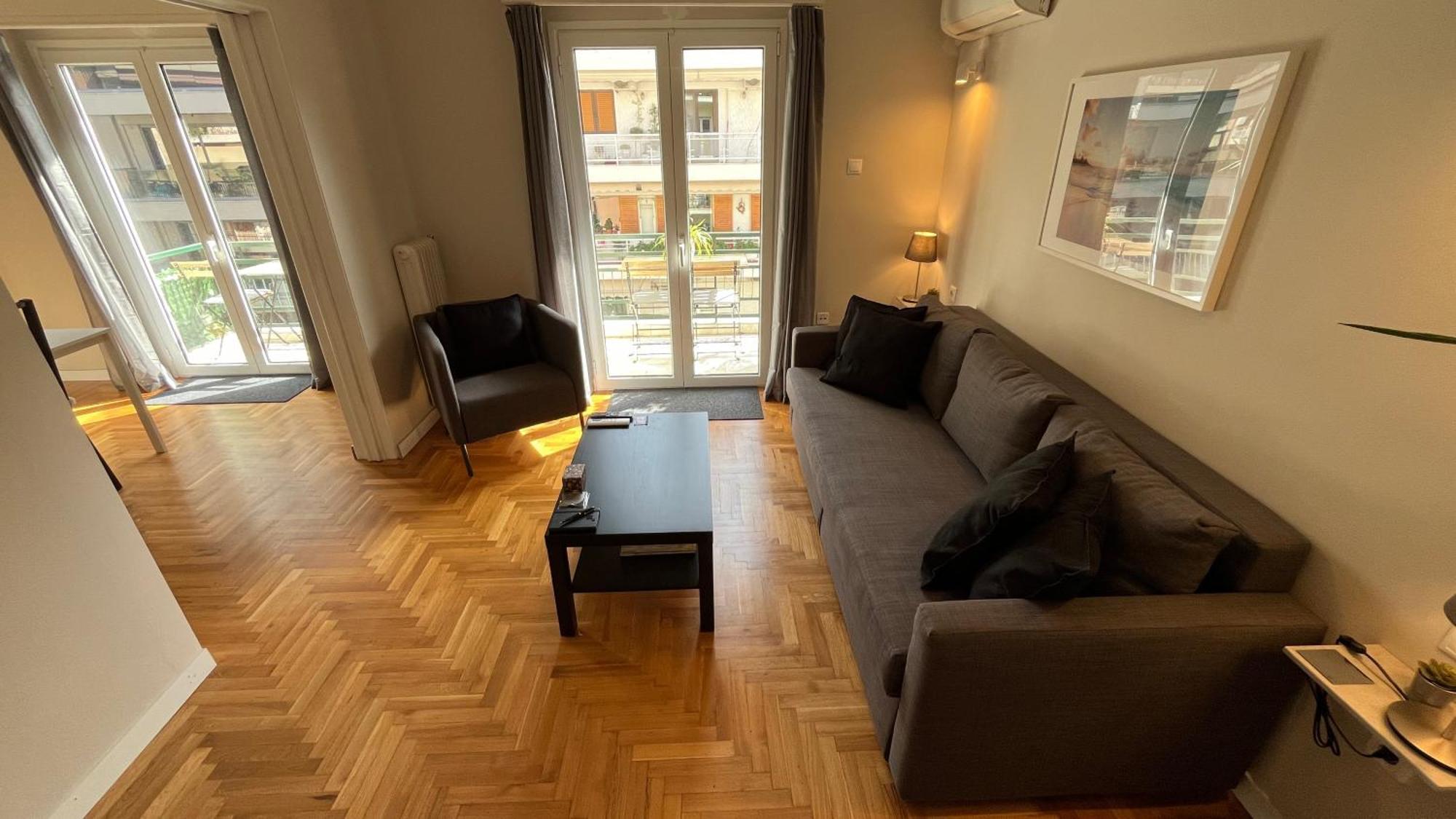 4 Newly Renovated Charming Apartments Steps From Panormou Metro Station Atina Oda fotoğraf