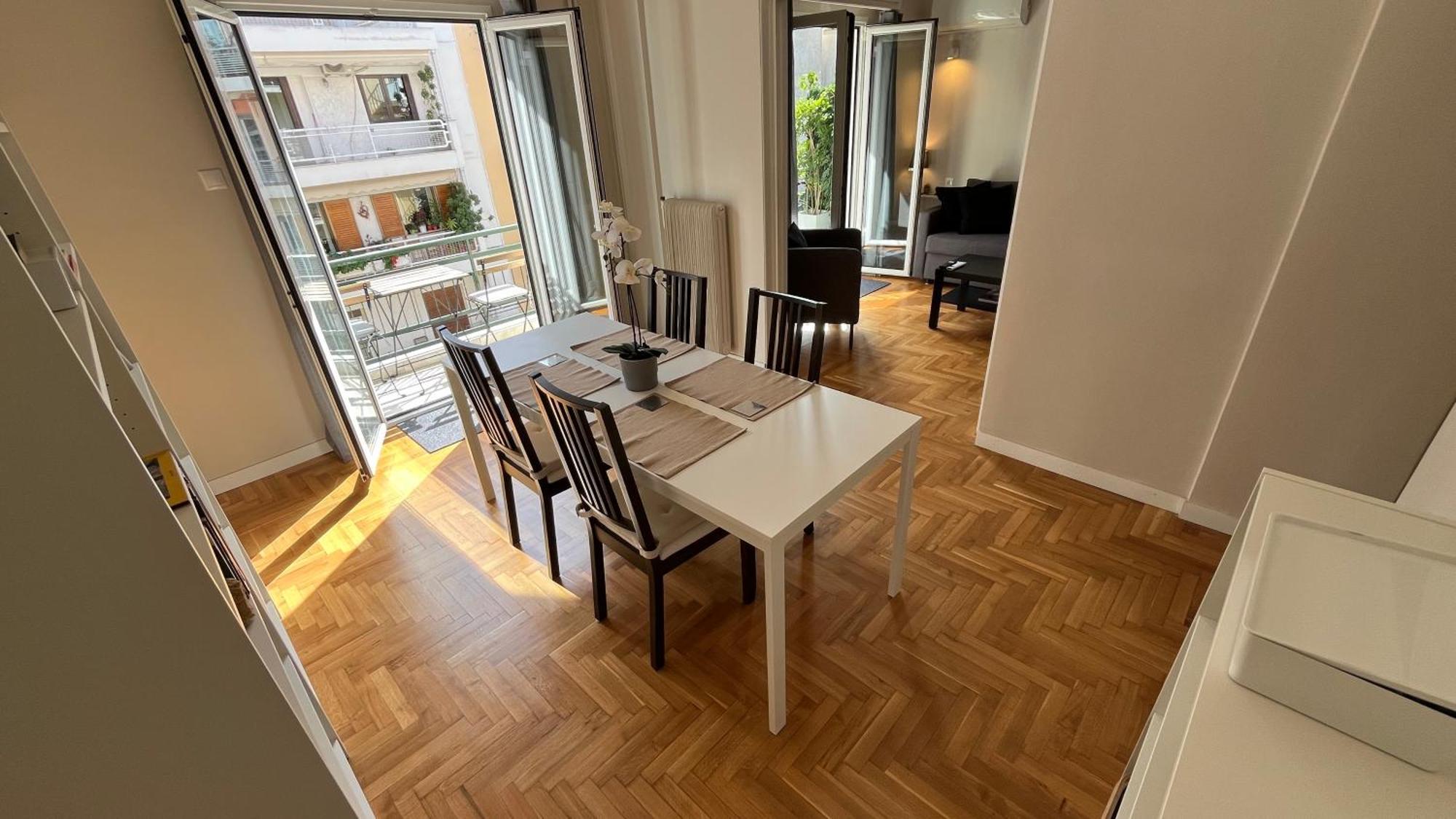 4 Newly Renovated Charming Apartments Steps From Panormou Metro Station Atina Oda fotoğraf