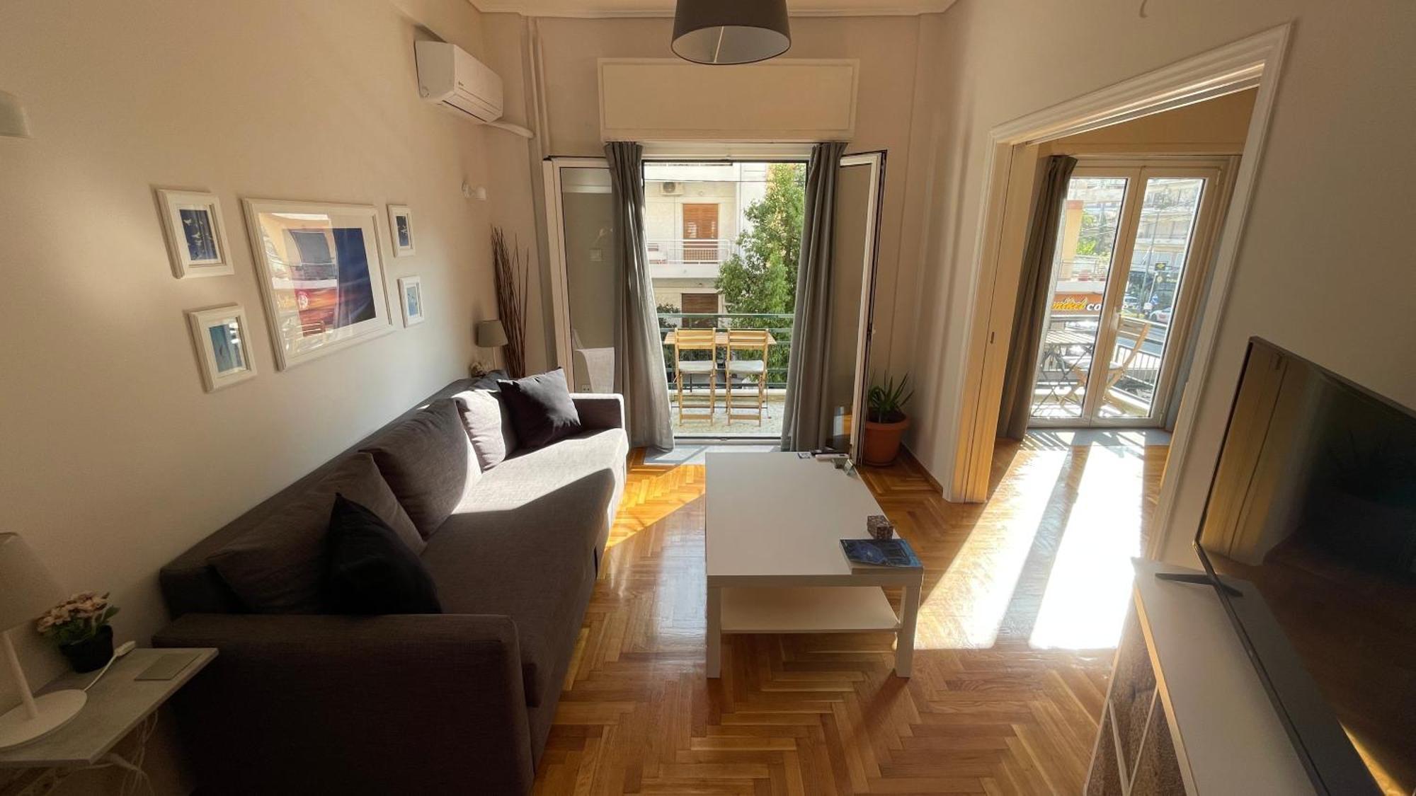 4 Newly Renovated Charming Apartments Steps From Panormou Metro Station Atina Oda fotoğraf